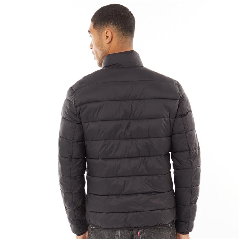 Buy Lyle And Scott Vintage Mens Lightweight Padded Jacket Jet Black