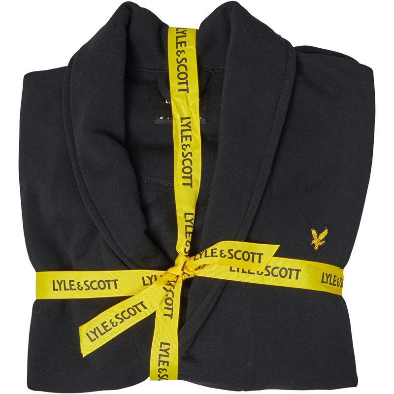 Lyle And Scott Vintage Robe de Chambre Homme Noir