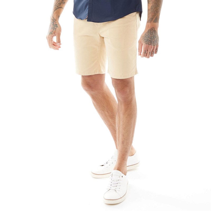 LUKE 1977 Heren Corbitt Chino shorts Steengrijs