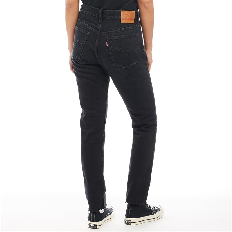 Buy Levi's Womens 501® Skinny Jeans Black Listed