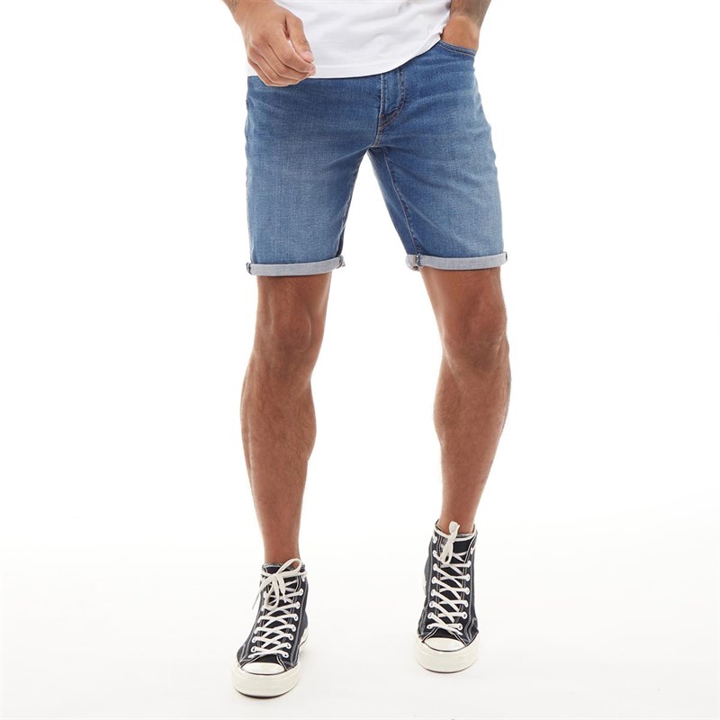 Levi's Heren 511™ Slim Denim Short Vervaagd Middelblauw