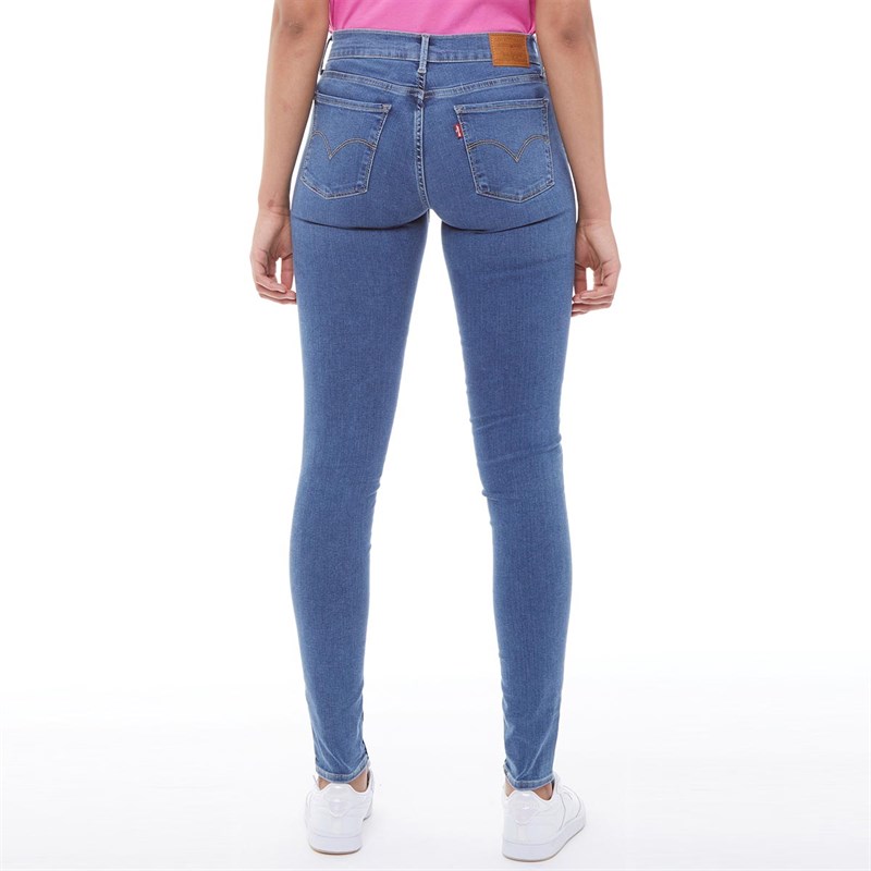 Levi's Dames 710™ Innovation Super Skinny Jeans Middelblauw