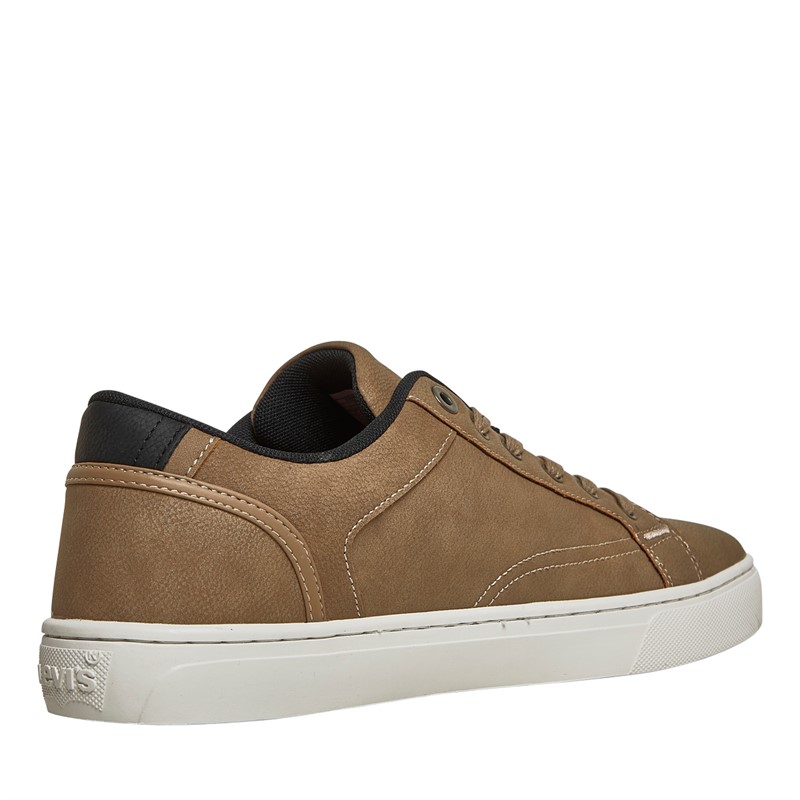 Buy Levi's Mens Courtright Trainers Sand