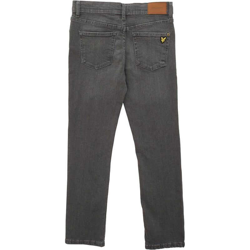 Buy Lyle And Scott Boys Denim Skinny Fit Jeans Mid Grey