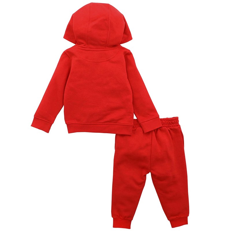 Buy Lyle And Scott Infant Zip Hoodie And Sweat Pants Set Barbados Cherry