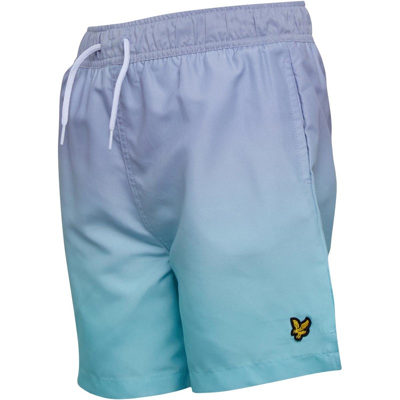 Buy Lyle And Scott Junior Ombre Swim Shorts Cloud Blue
