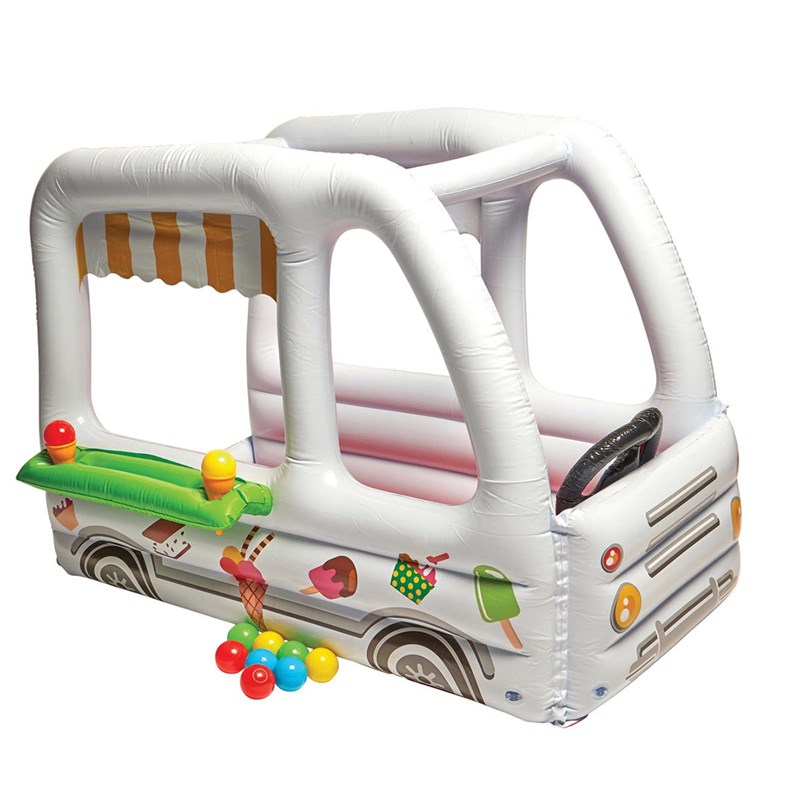 Up, In & Over Scoops'n'Smiles Ice Cream Truck Ball Pit White