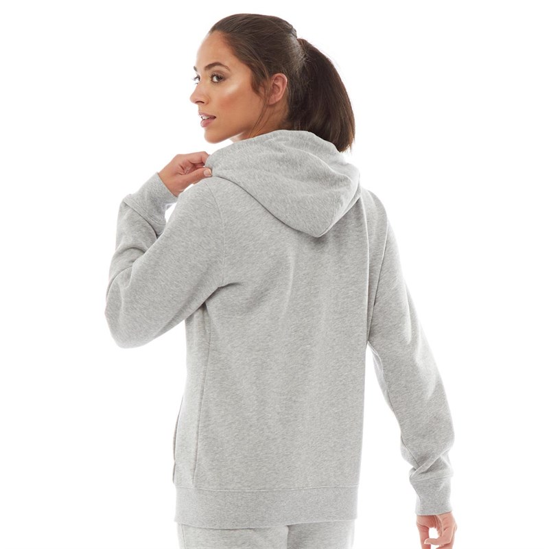 Buy New Balance Womens Core Fleece Full Zip Hoodie Athletic Grey