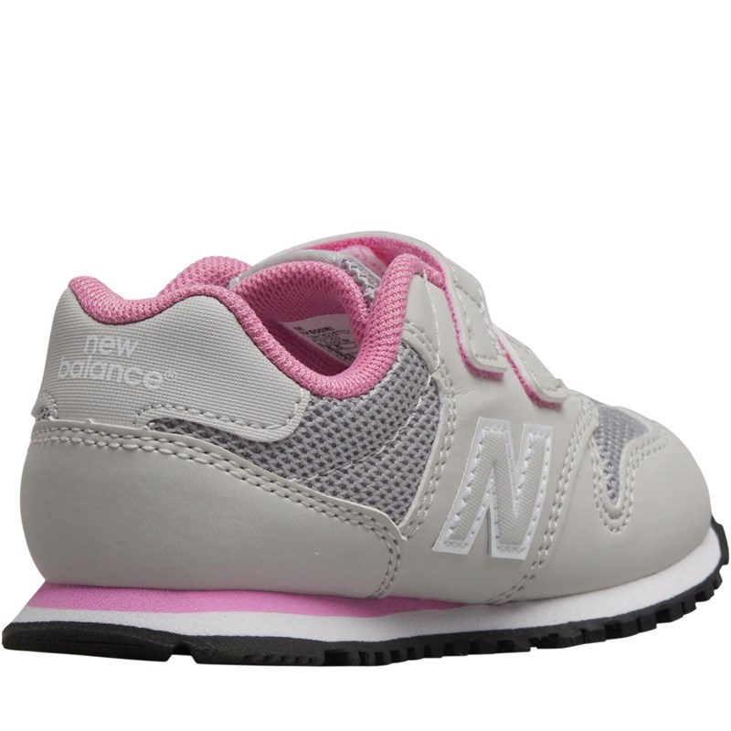 Buy New Balance Infant 500 Trainers Grey/Pink