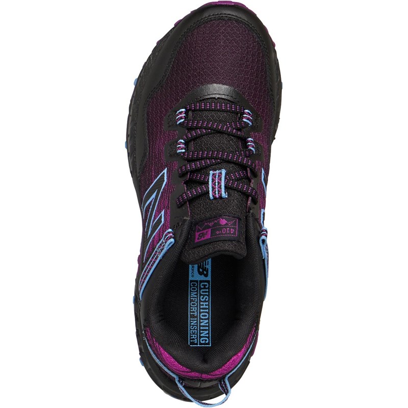 Buy New Balance Womens WT410 V6 Trail Running Shoes Black/Purple
