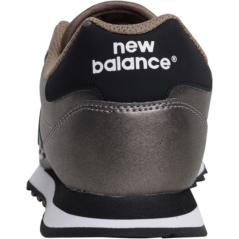 Buy New Balance Womens 500 Trainers Gold Metallic