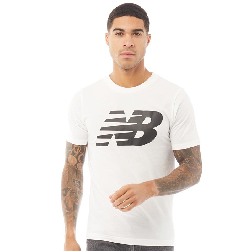 New Balance TeeShirt Homme Blanc