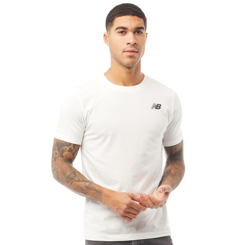 New Balance TeeShirt Homme Blanc