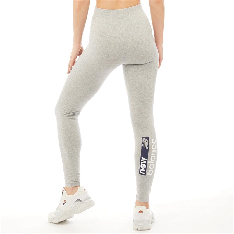 Buy New Balance Womens Classic Graphic Leggings Athletic Grey