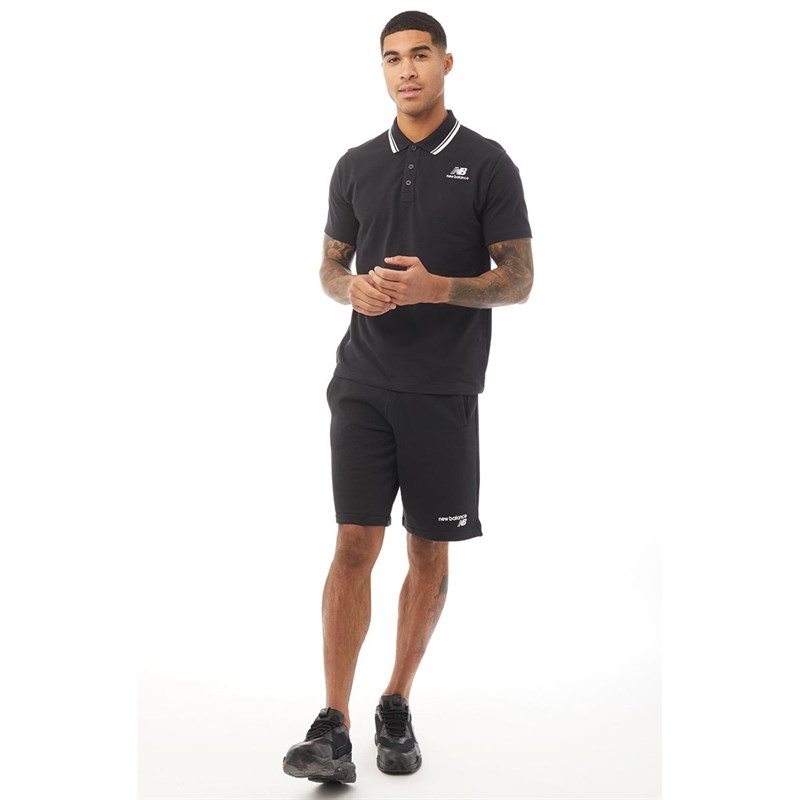 Buy New Balance Mens Fleece Shorts Black