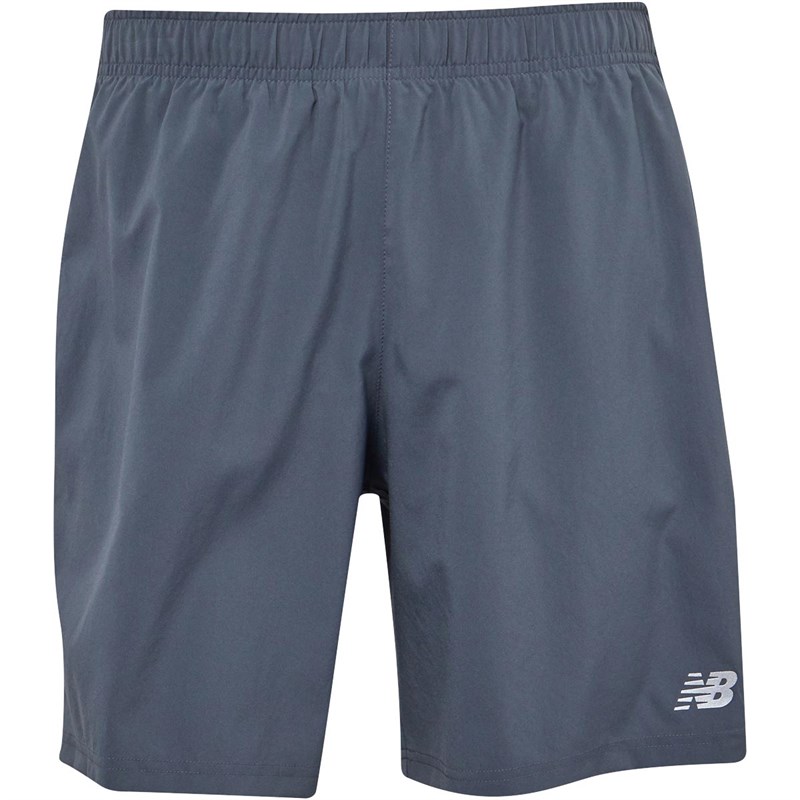 Buy New Balance Mens 7 Inch Running Shorts Thunder Grey