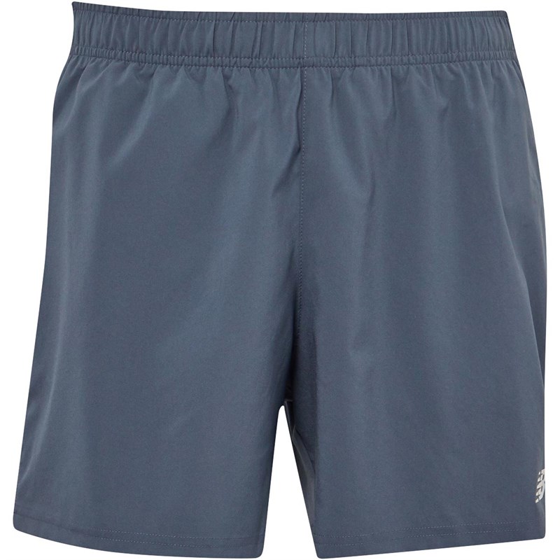 Buy New Balance Mens 5 Inch Running Shorts Thunder Grey