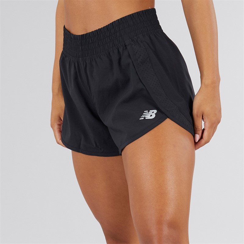 Buy New Balance Womens 3 Inch Running Shorts Black