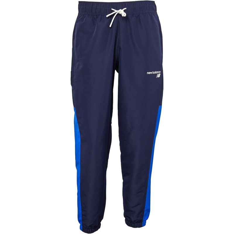 Buy New Balance Mens Windbreaker Pants Navy/Cobalt