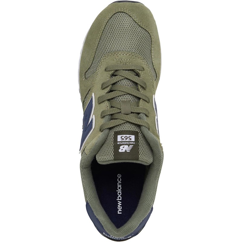 Buy New Balance Mens 565 Trainers Olive Green