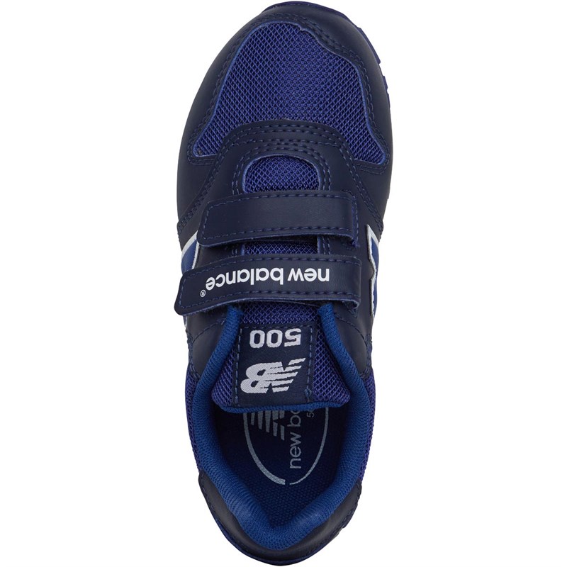 Buy New Balance Junior 500 Trainers Navy