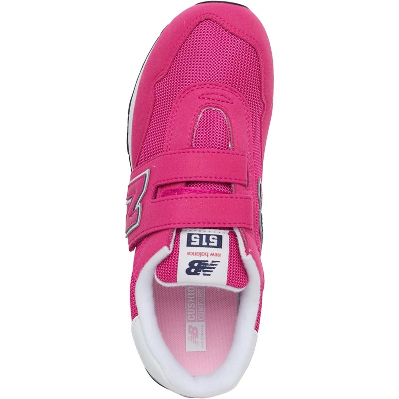 Buy New Balance Childrens 515 Trainers Pink