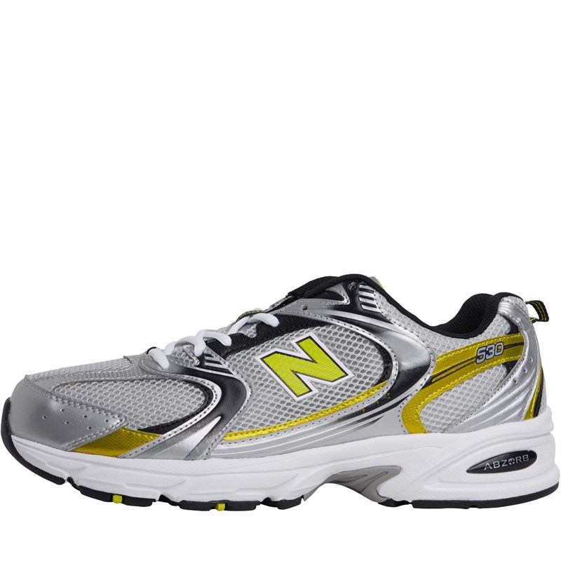 Buy New Balance Mens 530 Trainers Silver/Yellow