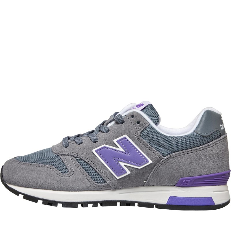 Buy New Balance Womens 565 Trainers Grey/Purple