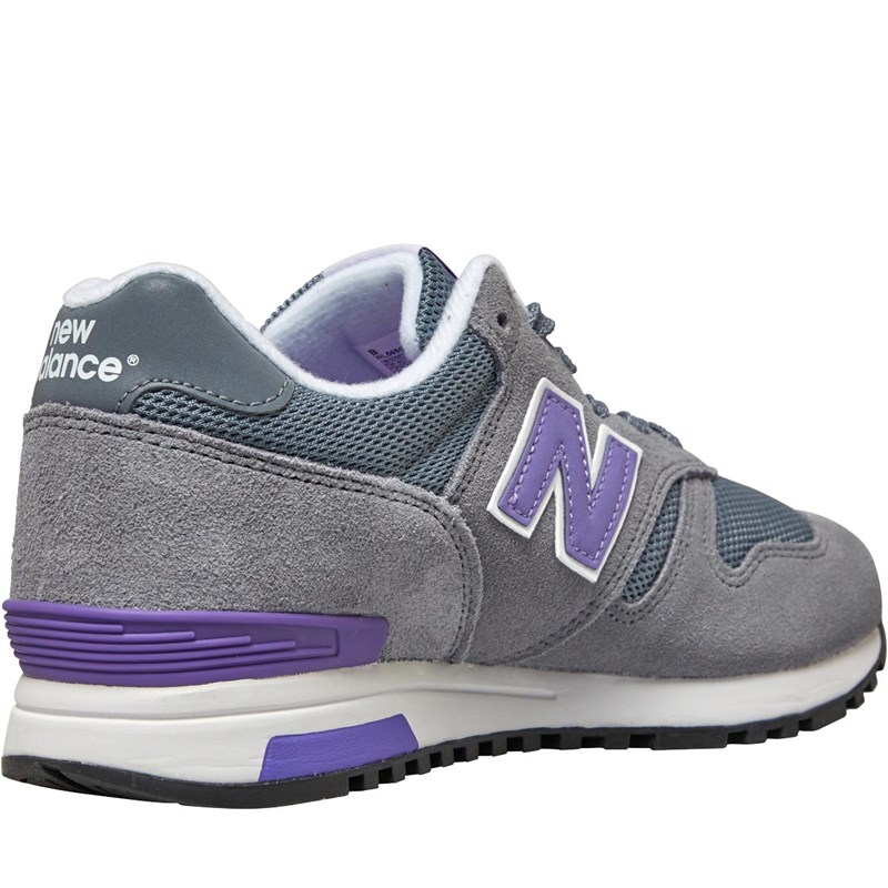 Buy New Balance Womens 565 Trainers Grey/Purple