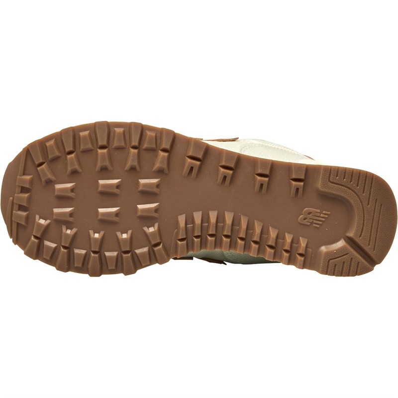 Buy New Balance Womens 574 Trainers Beige