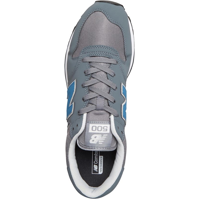 Buy New Balance Mens 500 Trainers Grey