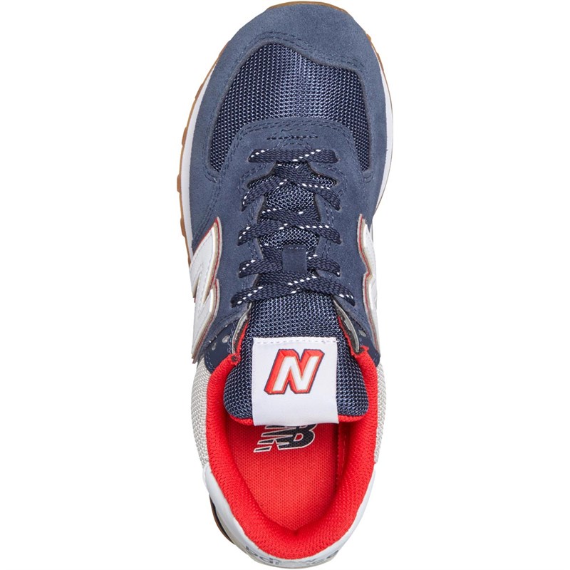 New Balance Heren 574 Sneakers Blauw