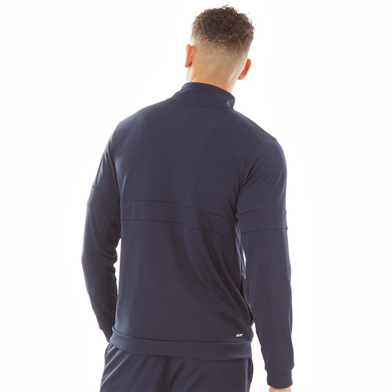 Buy New Balance Mens Sport Poly Track Jacket Eclipse Navy
