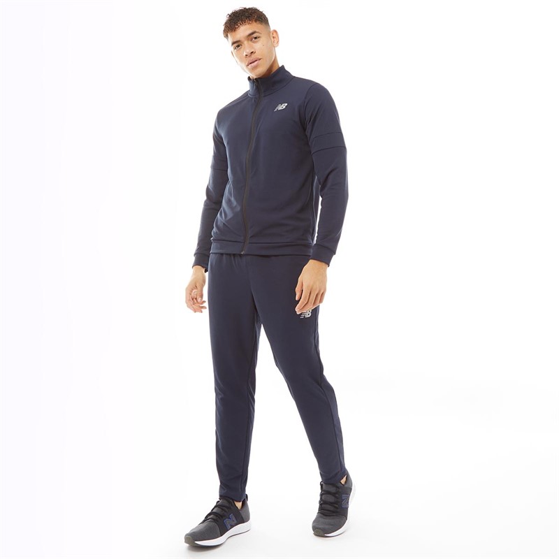 Buy New Balance Mens Sport Poly Track Pants Eclipse Navy