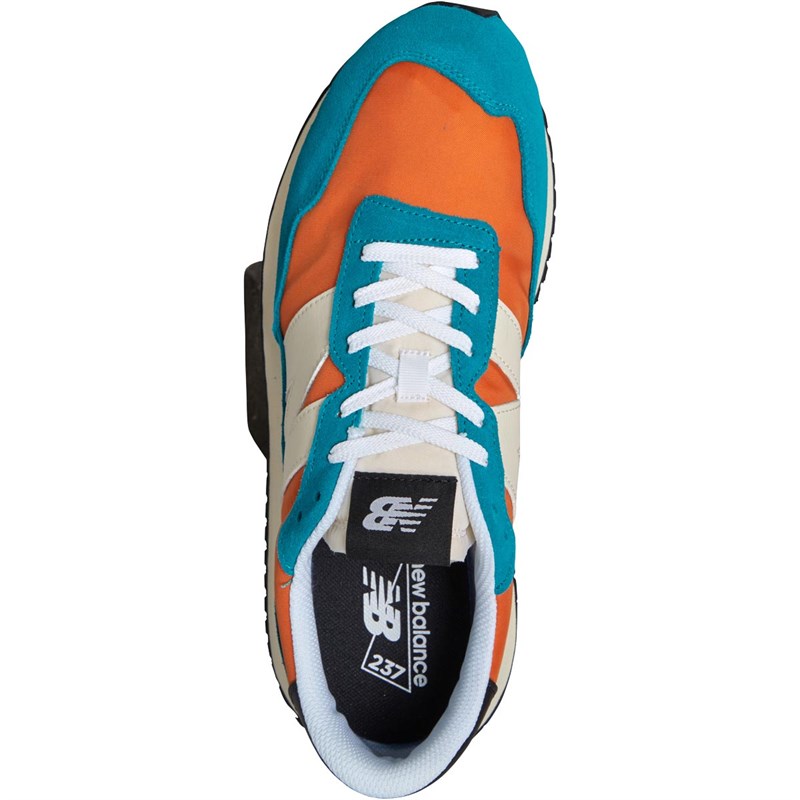 Buy New Balance Mens 237 Trainers Vintage Orange