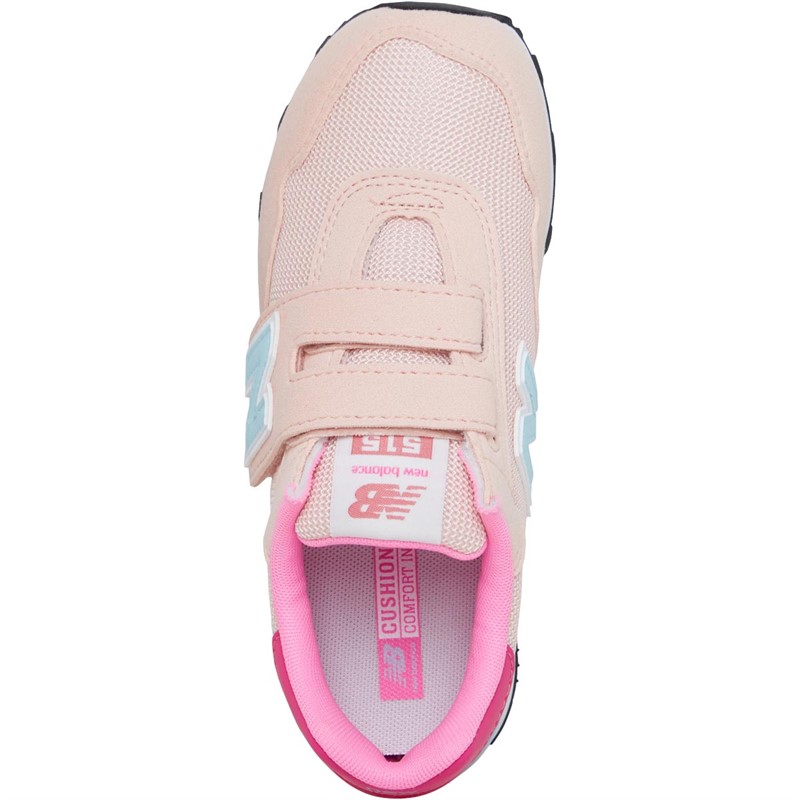 Buy New Balance Girls 515 Trainers Pink