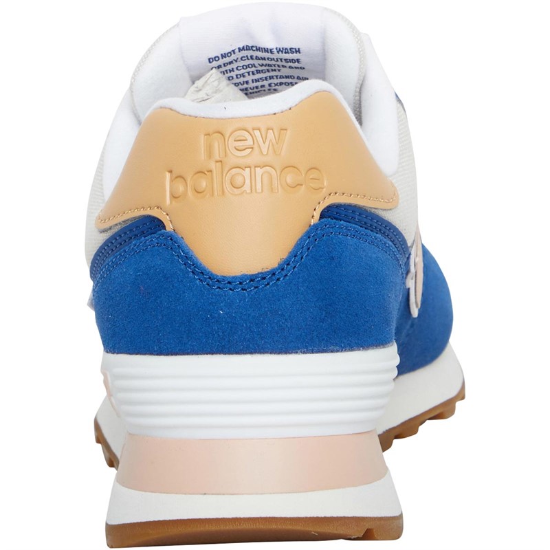 Buy New Balance Womens 574 Trainers Atlantic/Rose Water