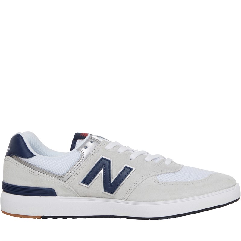 Buy New Balance Mens 574 Trainers Court Grey