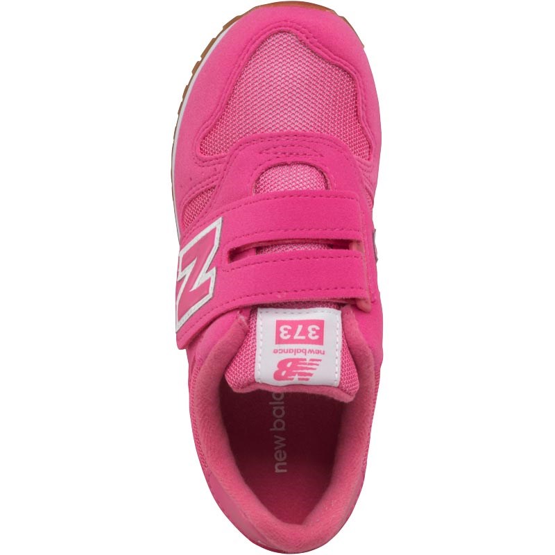 Buy New Balance Junior 373 Velcro Trainers Pink
