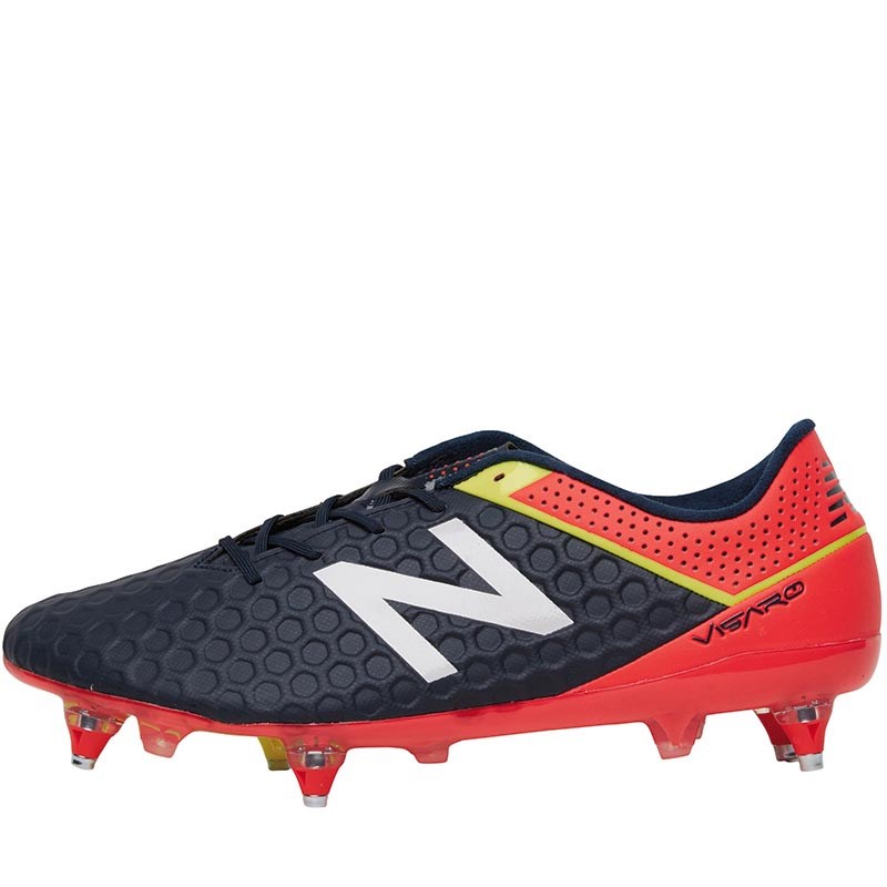 Buy New Balance Mens Visaro Mid Level SG Football Boots Galaxy