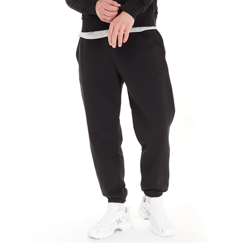 Buy NICCE Mens Anywhere Joggers Black