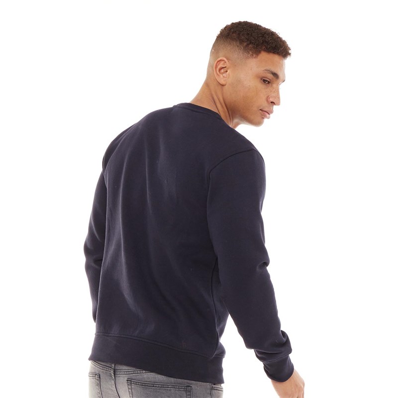 Buy NICCE Mens Varsity Sweatshirt Navy