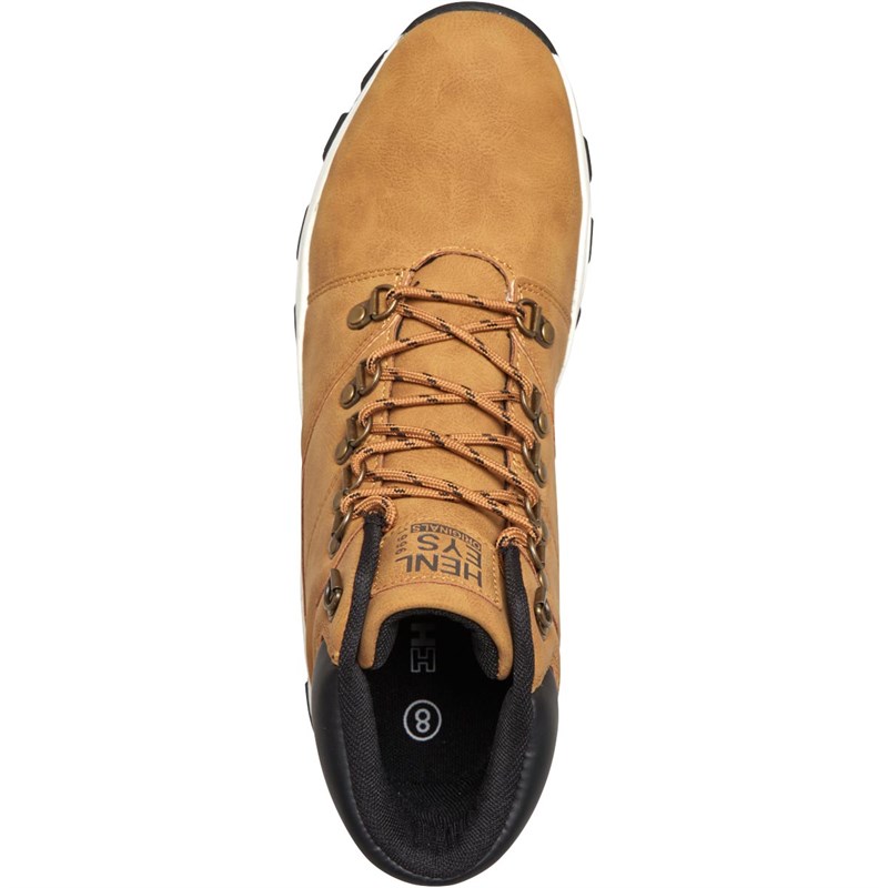 Buy Henleys Mens Mount Boots Yellow