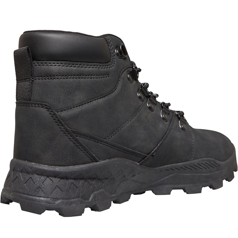 Buy Henleys Mens Mount Boots Black