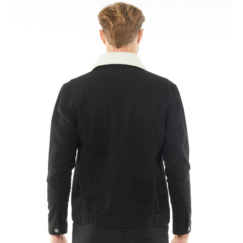 Buy French Connection Mens Denim Lined Jacket Black