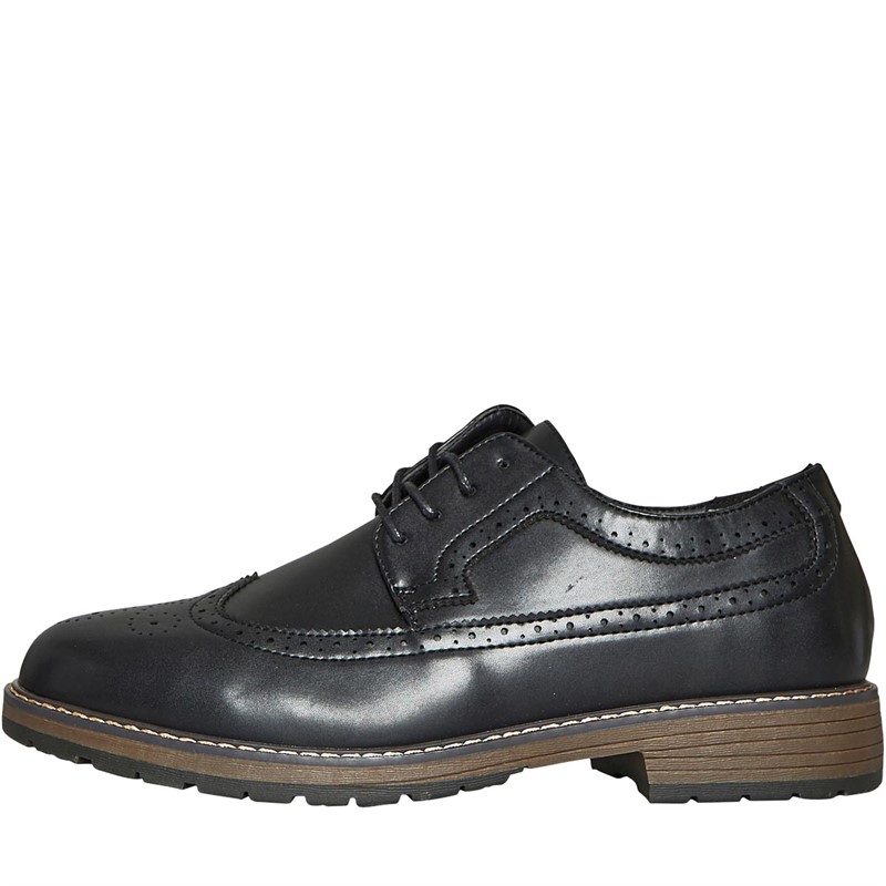 Buy French Connection Mens City Cleated Brogues Black