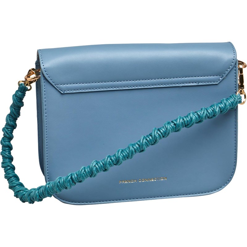 Buy French Connection Womens Rope Handle Cross Body Bag Blue
