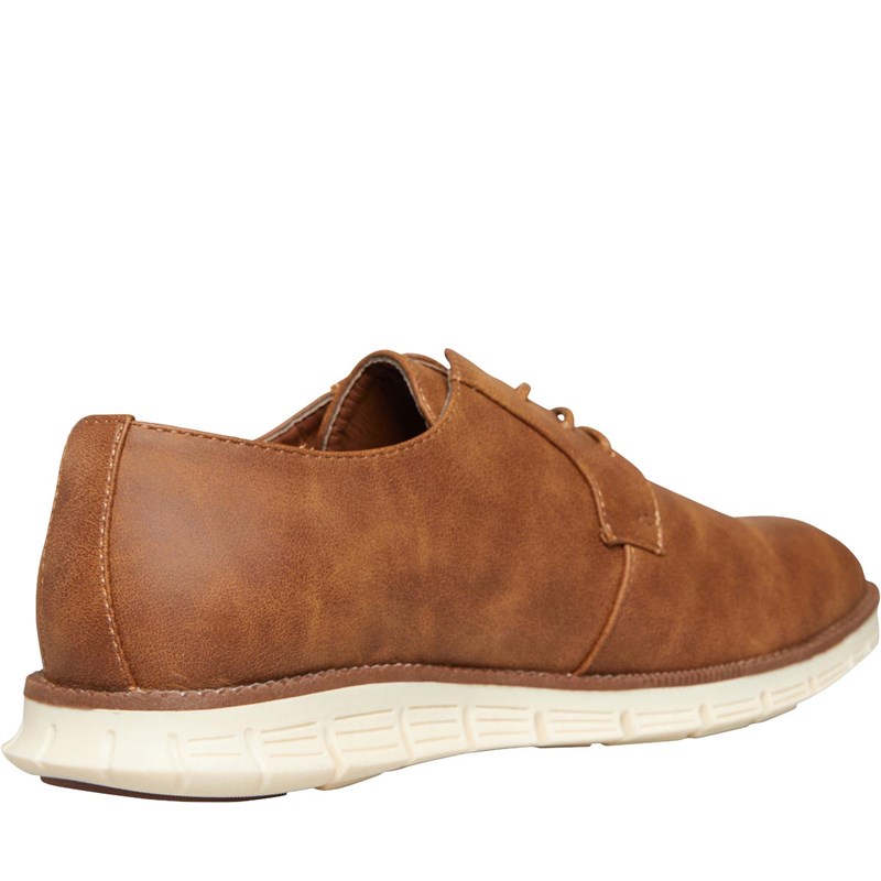 Buy French Connection Mens Tread Sole Derby Shoes Tan