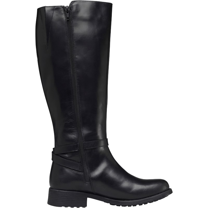 Buy Onfire Womens Leather Riding Boots Black