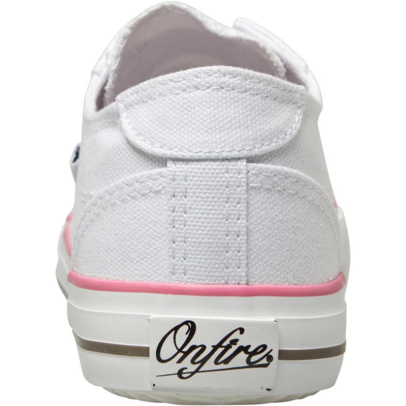 Buy Onfire Womens Canvas Pumps White